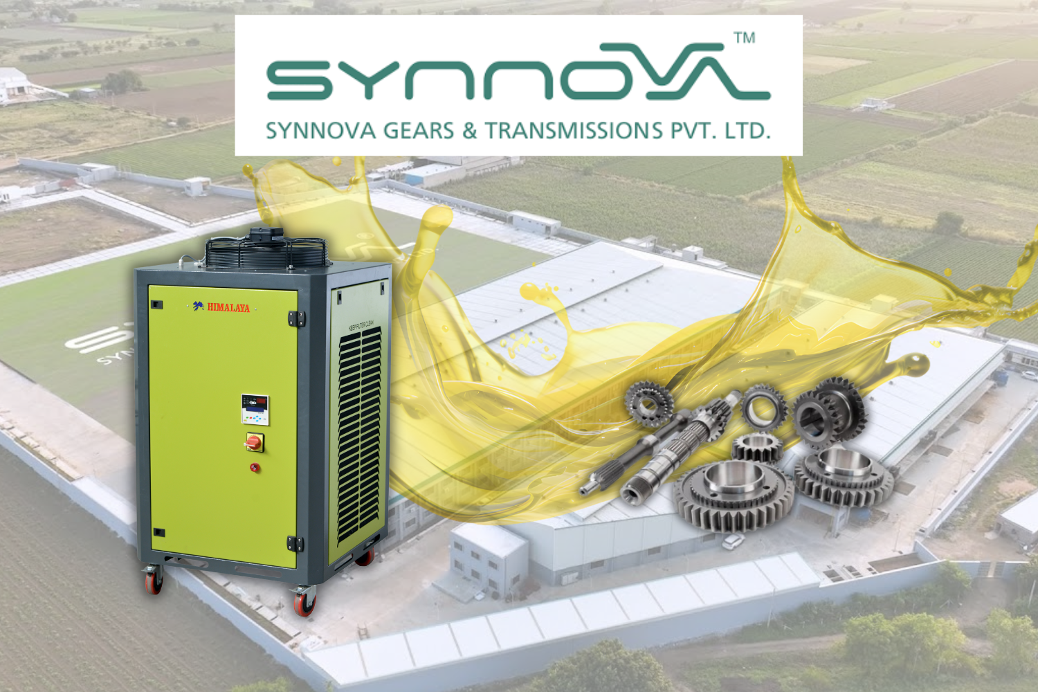 Synnova Gears & Transmissions Pvt. Ltd. | Gears & Transmissions Manufacturing | 5.5 kw Oil Chiller